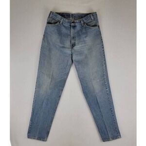 VTG Levis Orange Label Mens 550 Jeans Blue Medium Wash Denim USA Cotton 36x34